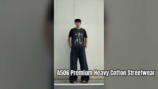 Vintage Cross Skull Streetwear Tee Heavy Cotton Fit