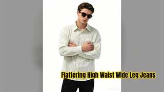 Best High Waist Wide Leg Jeans For Every Body Type